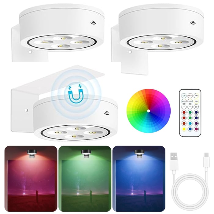 ✨Last Day 49% OFF - Magnetic Painting Light with 13 Lighting Modes