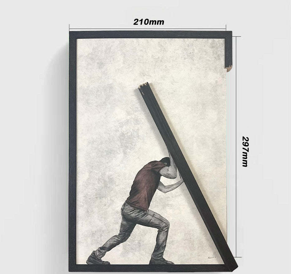 Wall-mounted Decorative Art - The Art of Destruction