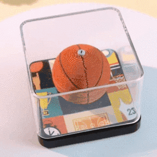 3D Calendar 2025 - Basketball