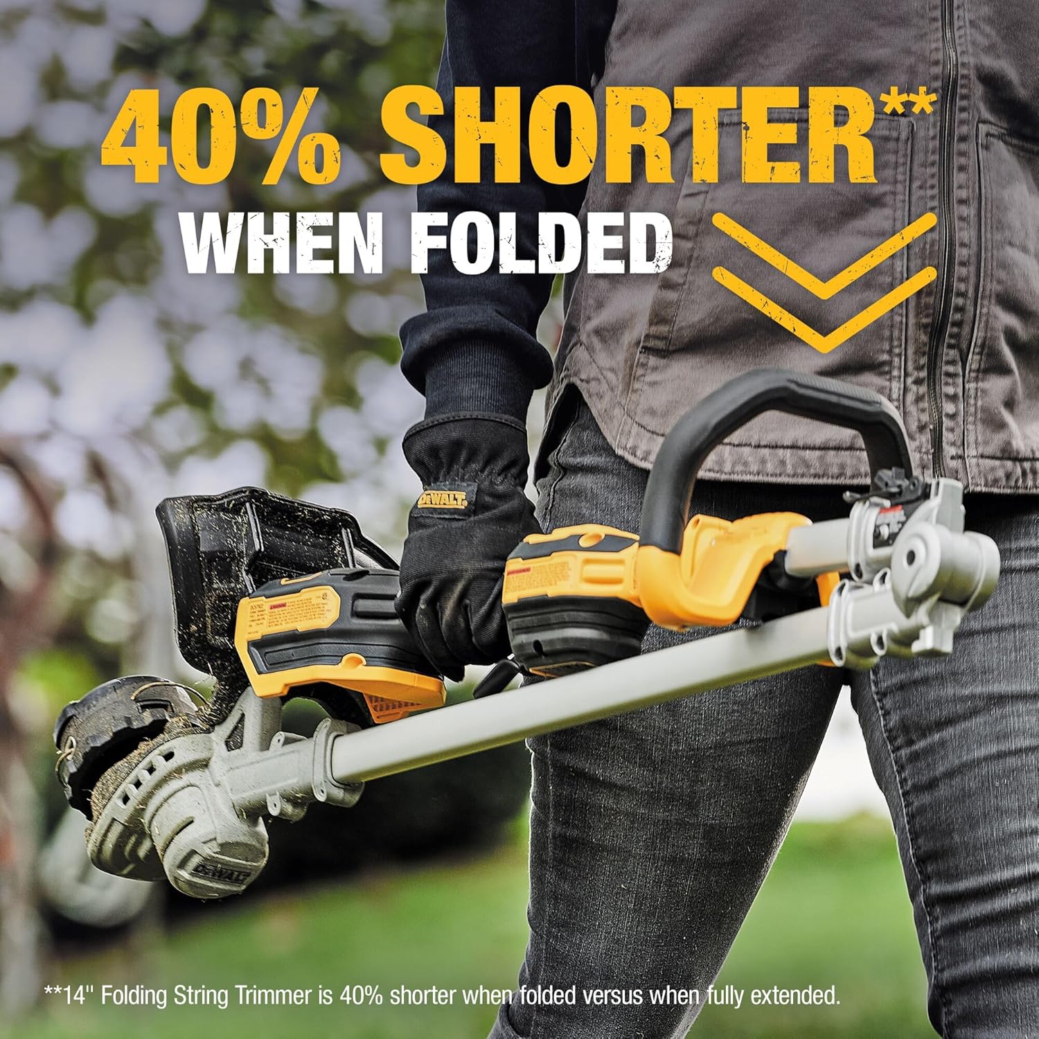 DEWALT 20V MAX* String Trimmer Kit, 5-Ah (DCST922P1)