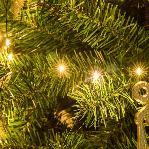 🎄- 🔥8 Modes 100-600 Christmas LED Firefly Twinkle String Lights