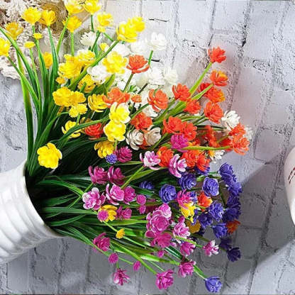 Outdoor Artificial Flowers💐1 Bundle(Includes 30 flowers)