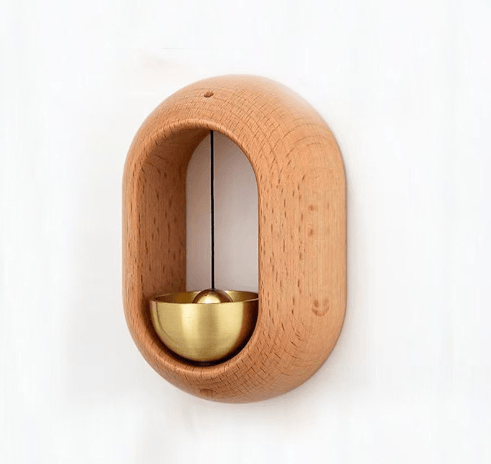 Wooden C-shaped Wind Chime