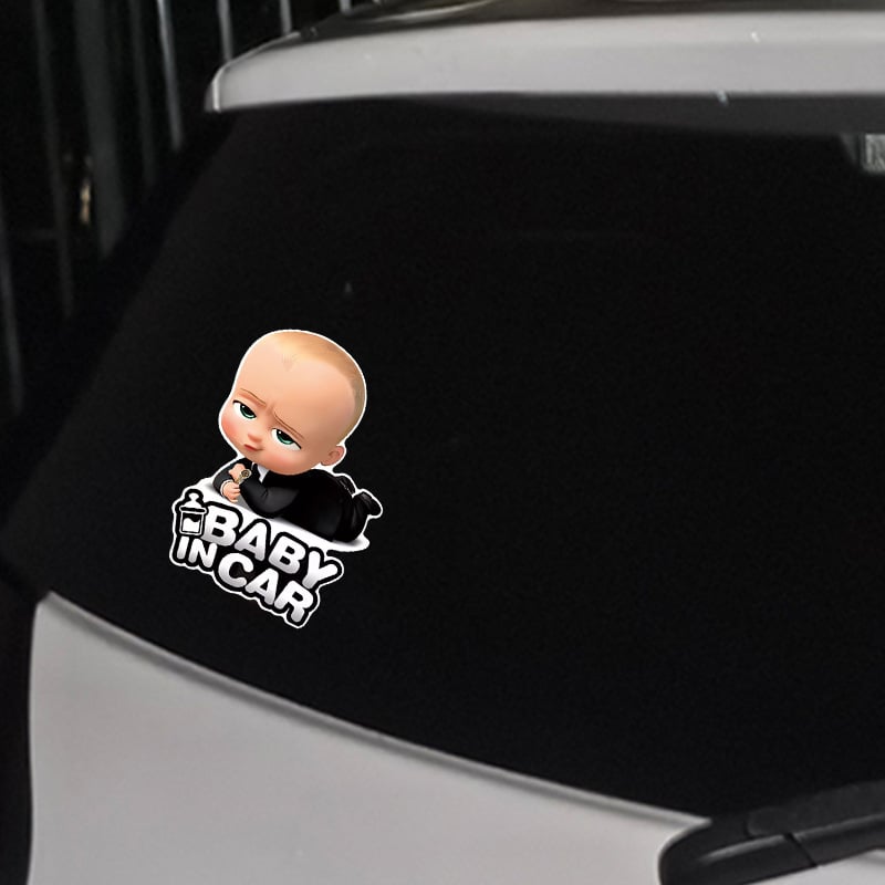 🚗👶 "Baby in Car" Car Window Decoration Sign – Drive Safely, Drive with Care!