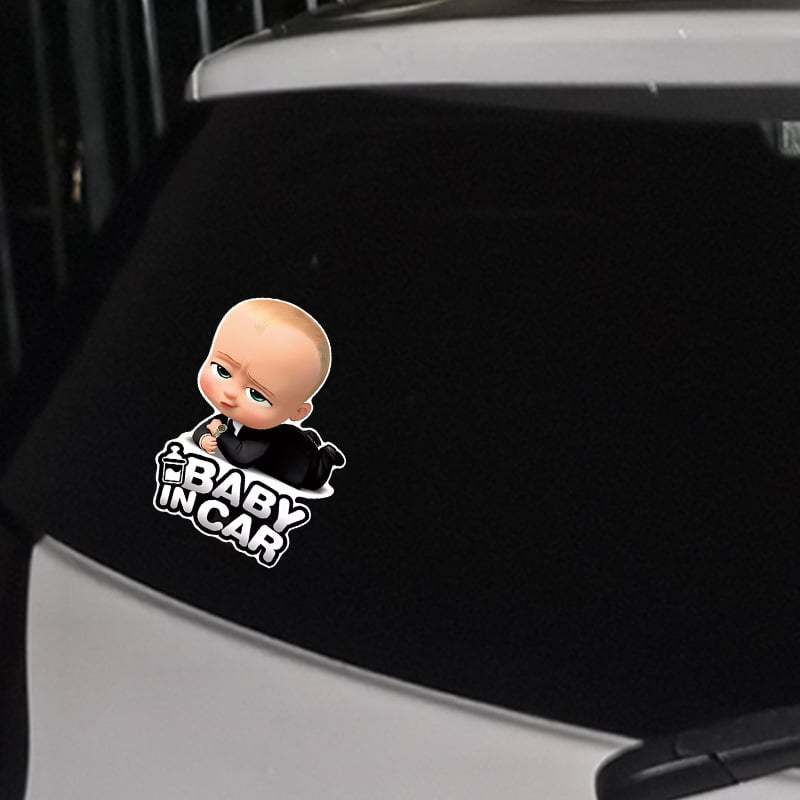 🚗👶 "Baby in Car" Car Window Decoration Sign – Drive Safely, Drive with Care!