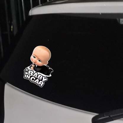 🚗👶 "Baby in Car" Car Window Decoration Sign – Drive Safely, Drive with Care!