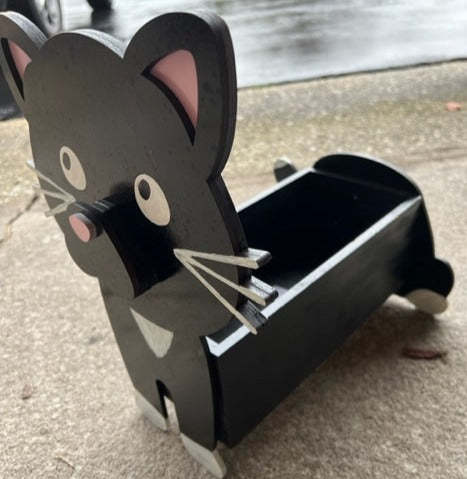 Cat Planter Box decor