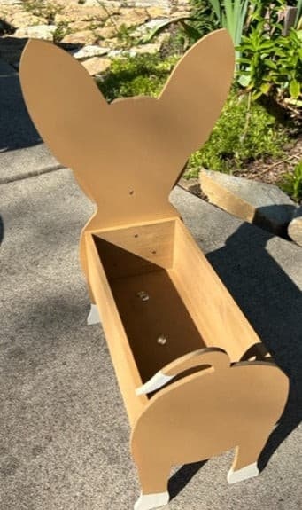 Chihuahua Dog Planter Box decor