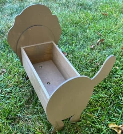 Dachshund Planter Box decor
