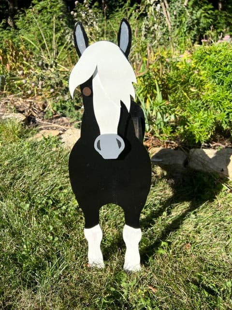 Horse Planter Box decor