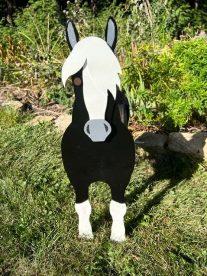 Horse Planter Box decor