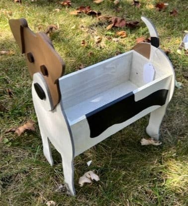 Jack Russell Planter Box decor