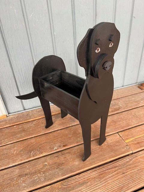 Labrador Dog Planter Box decor - new style