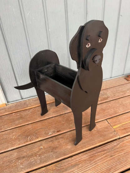 Labrador Dog Planter Box decor - new style