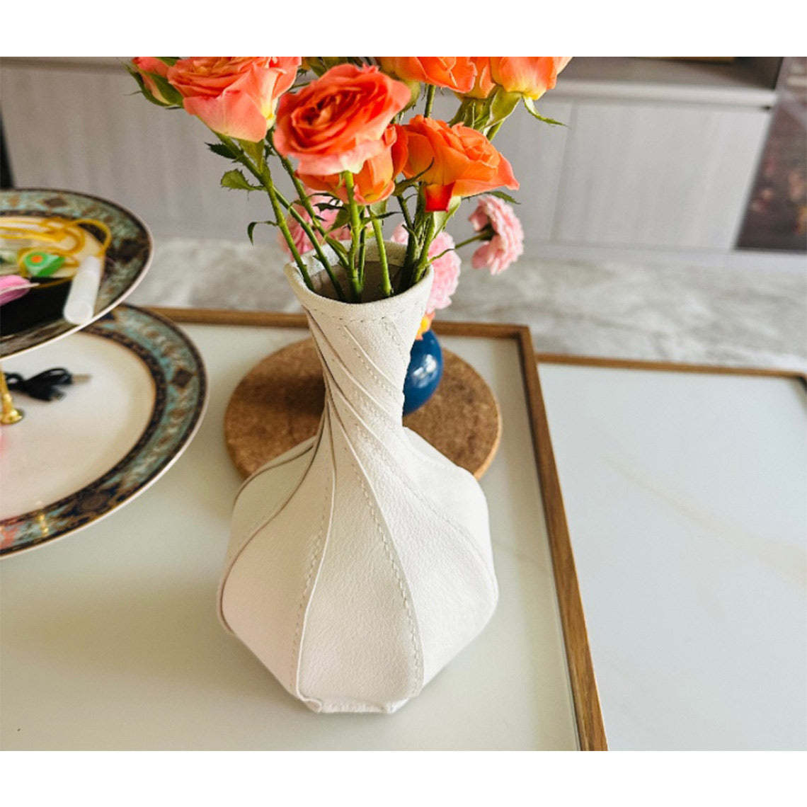 Homedecor Leather Vase DIY Kit