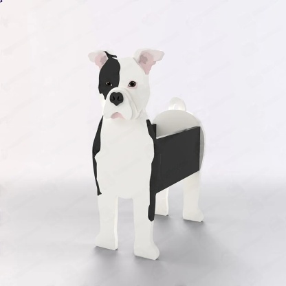 American Bulldog Planter