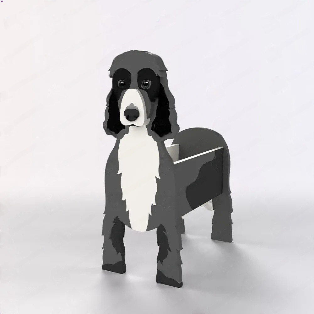 English Cocker Spaniel Planter