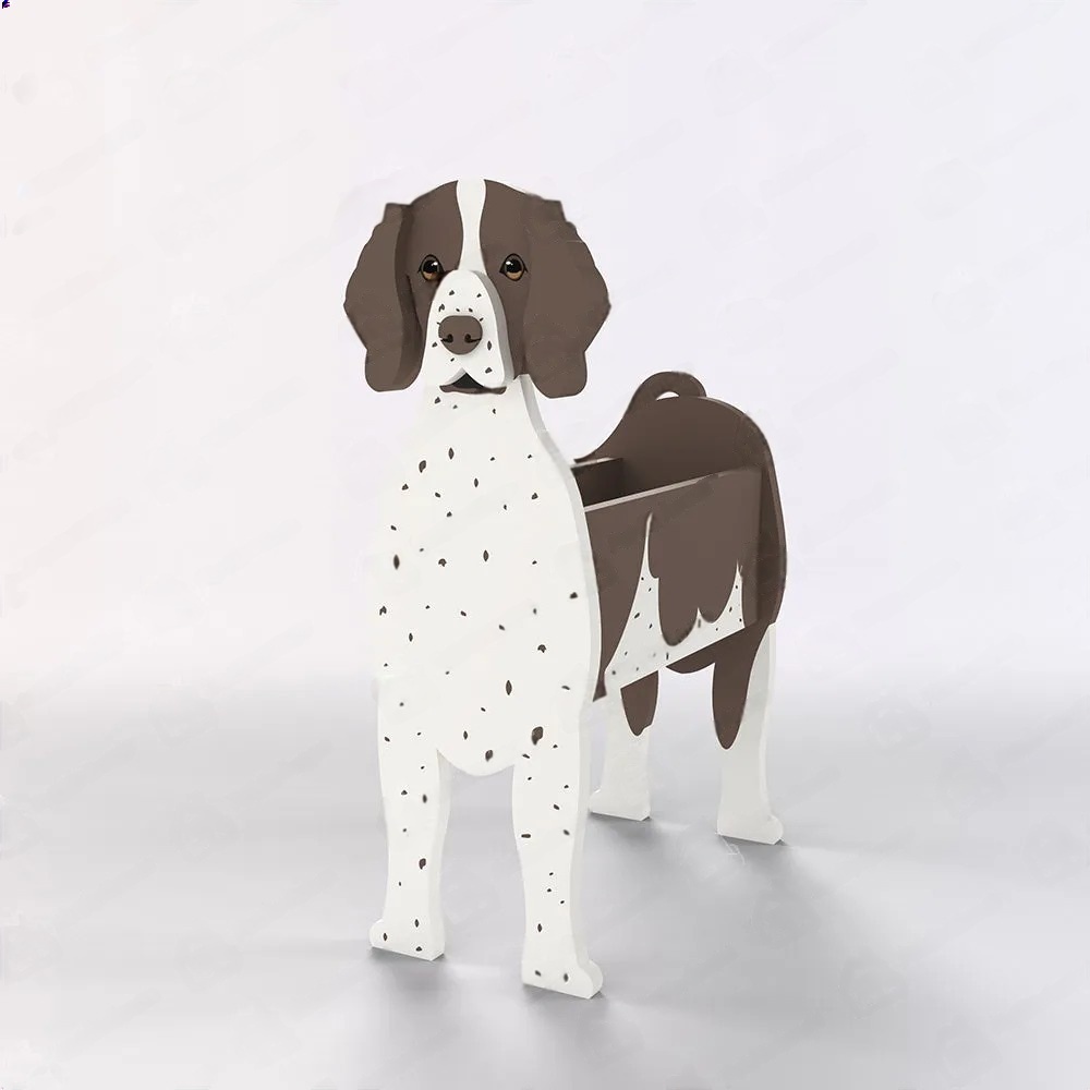 German Shorthaired Pointe Planter