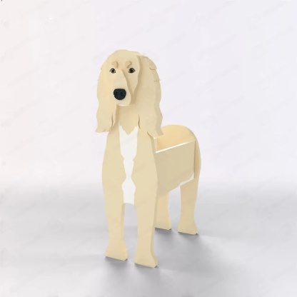Saluki Dog Planter