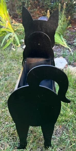 Swiss Shepherd Dog Planter Box decor