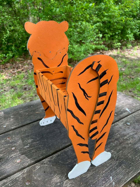 Tiger Planter Box decor