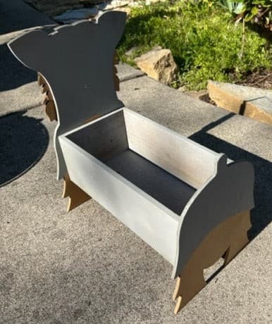 'Yorkie' Yorkshire Terrier Dog Planter Box decor