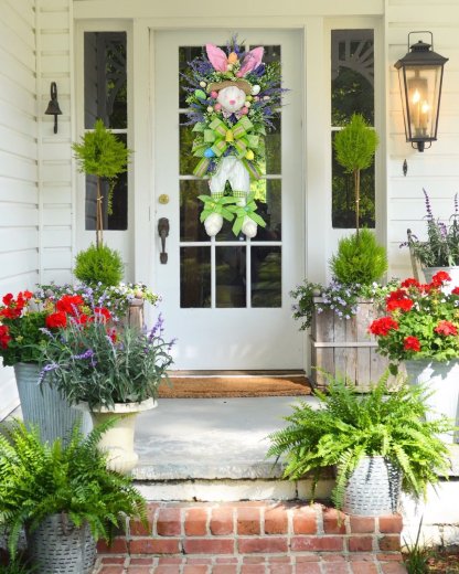 Spring Wreaths for Front Door