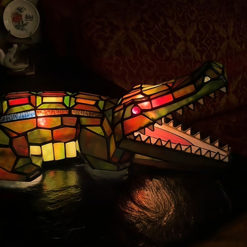 Crocodile Table Lamp