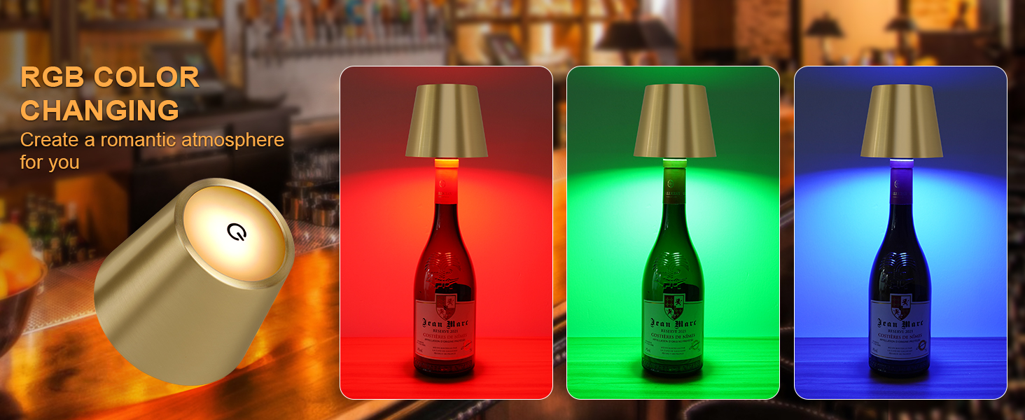 bottle lamp kit for liquor bottles