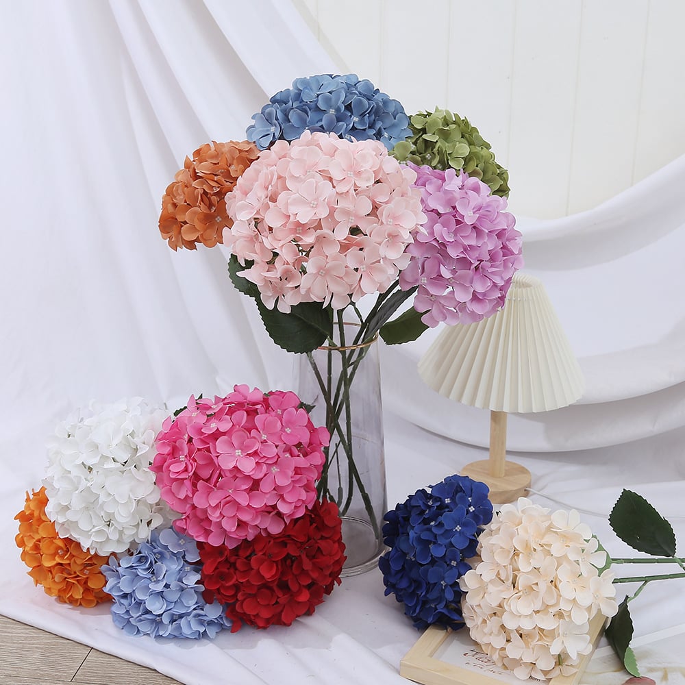 Outdoor Artificial Hydrangea Flowers💐(20cm)