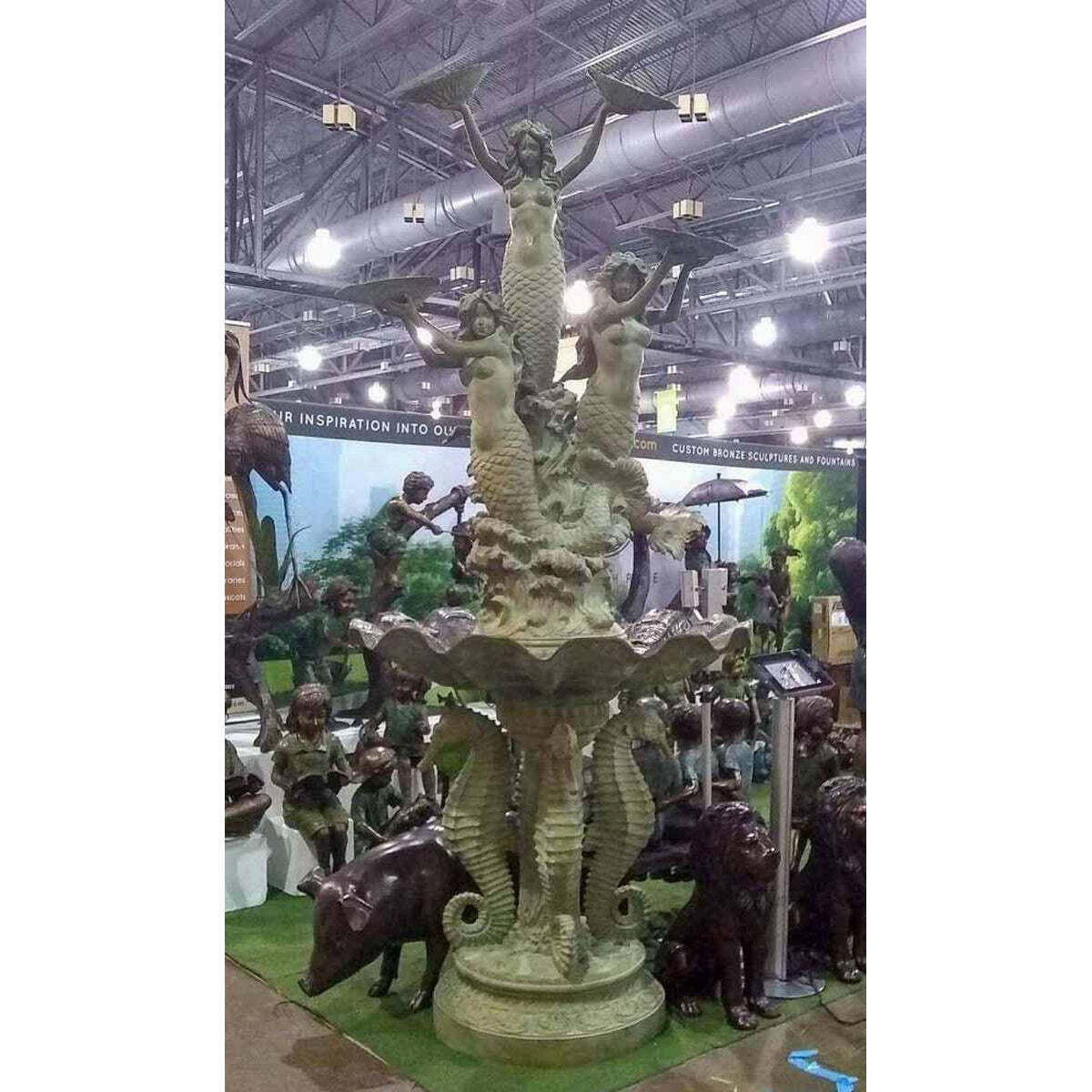 Mermaids & Seahorses Fountain