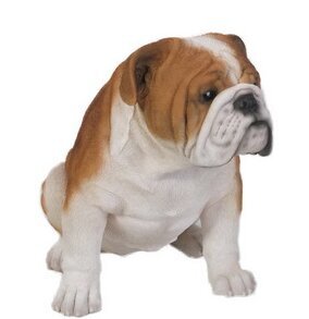 Dog Bulldog Statue