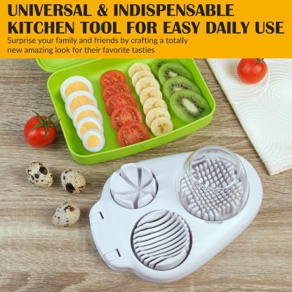 3 Slice Modes Egg Cutter