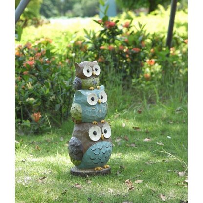 Stacking Owls Statue