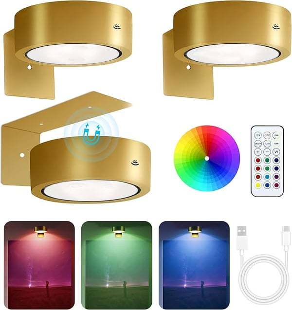 ✨Last Day 49% OFF - Magnetic Painting Light with 13 Lighting Modes