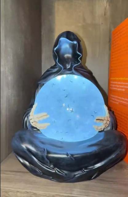 🧙‍♂️🔮 Death God Crystal Ball - Spellbound Style for Your Shelf