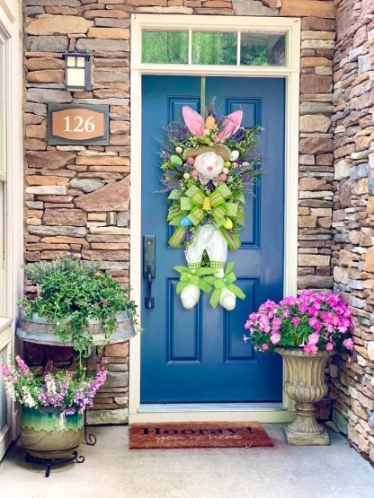 Spring Wreaths for Front Door