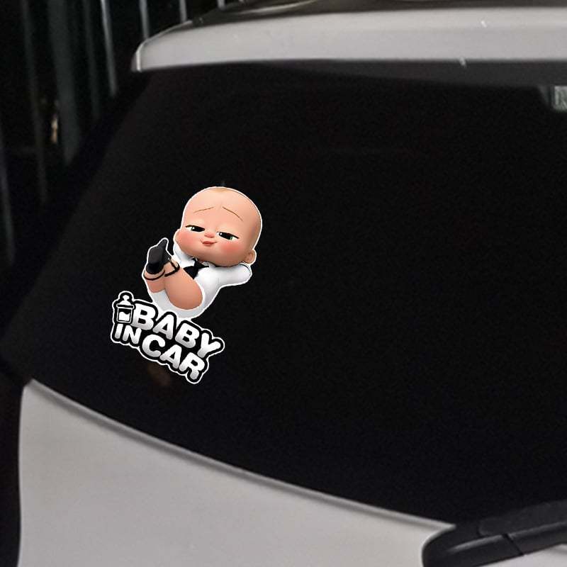🚗👶 "Baby in Car" Car Window Decoration Sign – Drive Safely, Drive with Care!