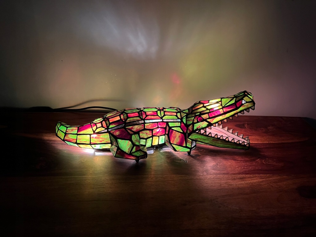 Crocodile Table Lamp