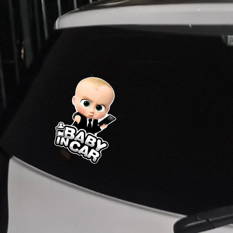 🚗👶 "Baby in Car" Car Window Decoration Sign – Drive Safely, Drive with Care!