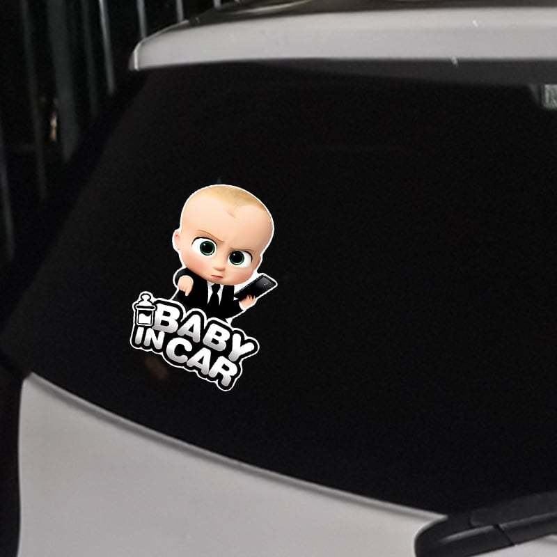 🚗👶 "Baby in Car" Car Window Decoration Sign – Drive Safely, Drive with Care!