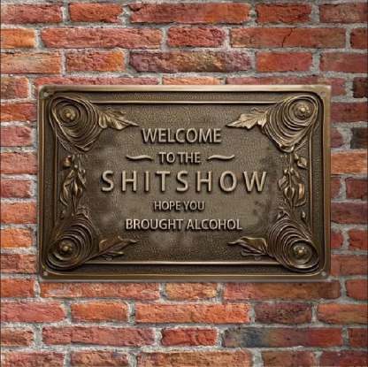 Vintage Chicken & Fresh Eggs Metal Sign