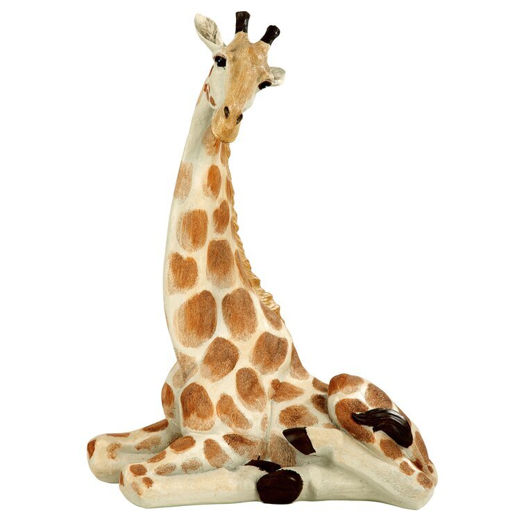 Resting Giraffe Statue