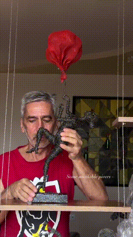 🎉2025 Handmade Iron Art Sculpture