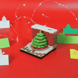 3D Calendar 2025 - Christmas Tree