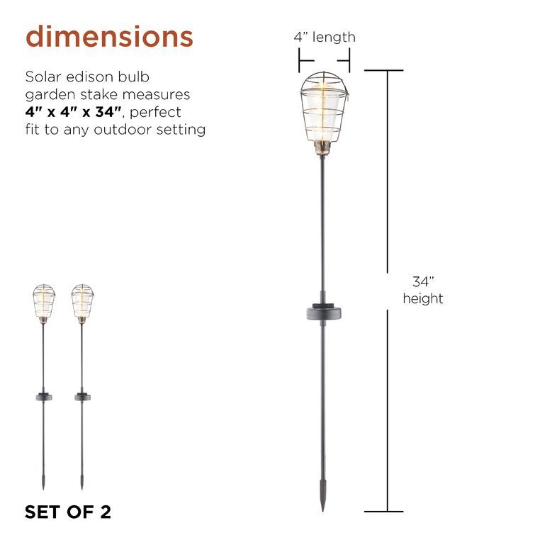 Black Solar Powered Integrated LED Metal Pathway Light Pack