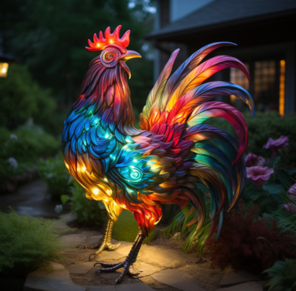 Magical Solar Glowing Animals,Guard Your Home
