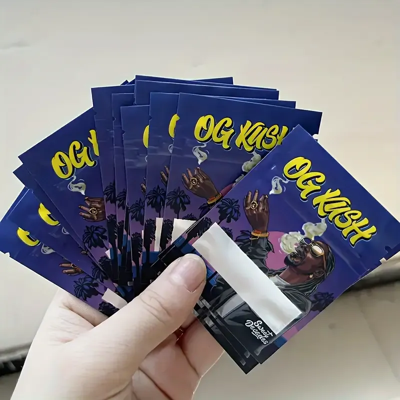 Cartoon Cool Design Ziplock Bags - 100 Pack Reusable Plastic Ziplock Bags for Party Favors and Storage - Durable Bags for Gift Giving and Home Use, Holiday Theme