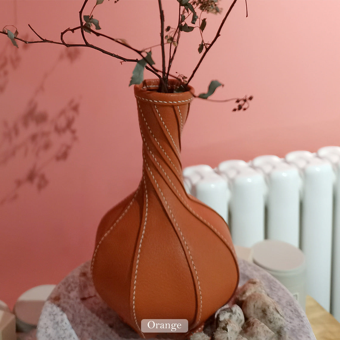 Homedecor Leather Vase DIY Kit