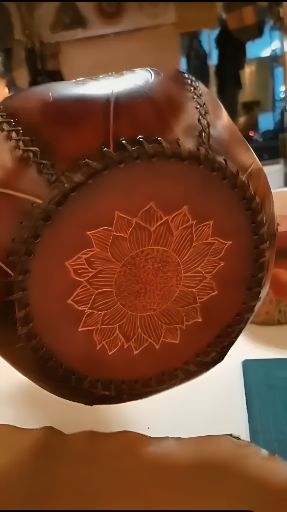 Homedecor Leather Vase